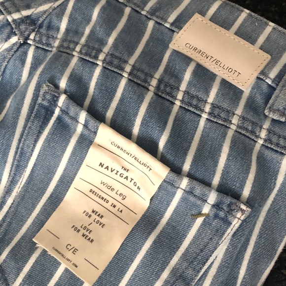 CURRENT/ELLIOTT (28) Navigator Wide Leg Jeans - Picture 13 of 16